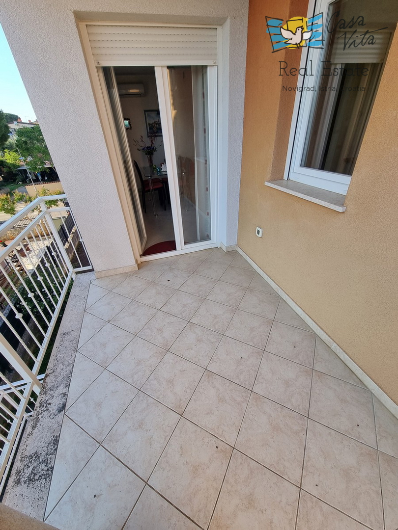 ISTRA, NOVIGRAD - Stanovanje z dvema spalnicama in lepim pogledom na morje!