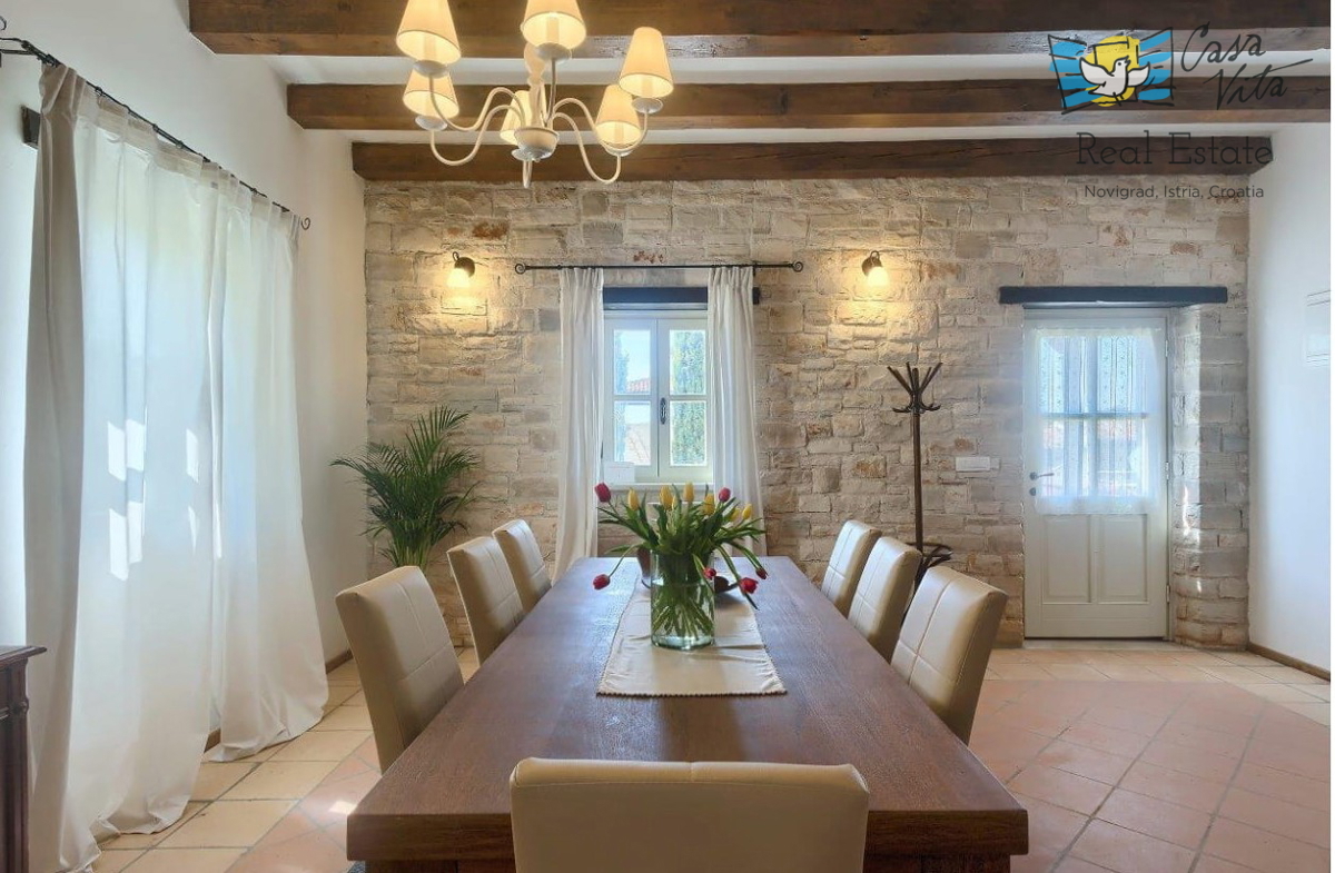 ISTRA, POREČ - Čudovita kamnita vila v Tinjanu!