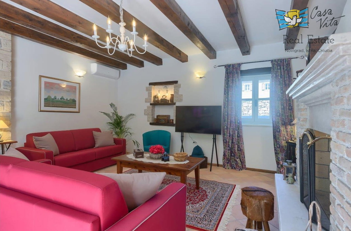 ISTRA, POREČ - Čudovita kamnita vila v Tinjanu!