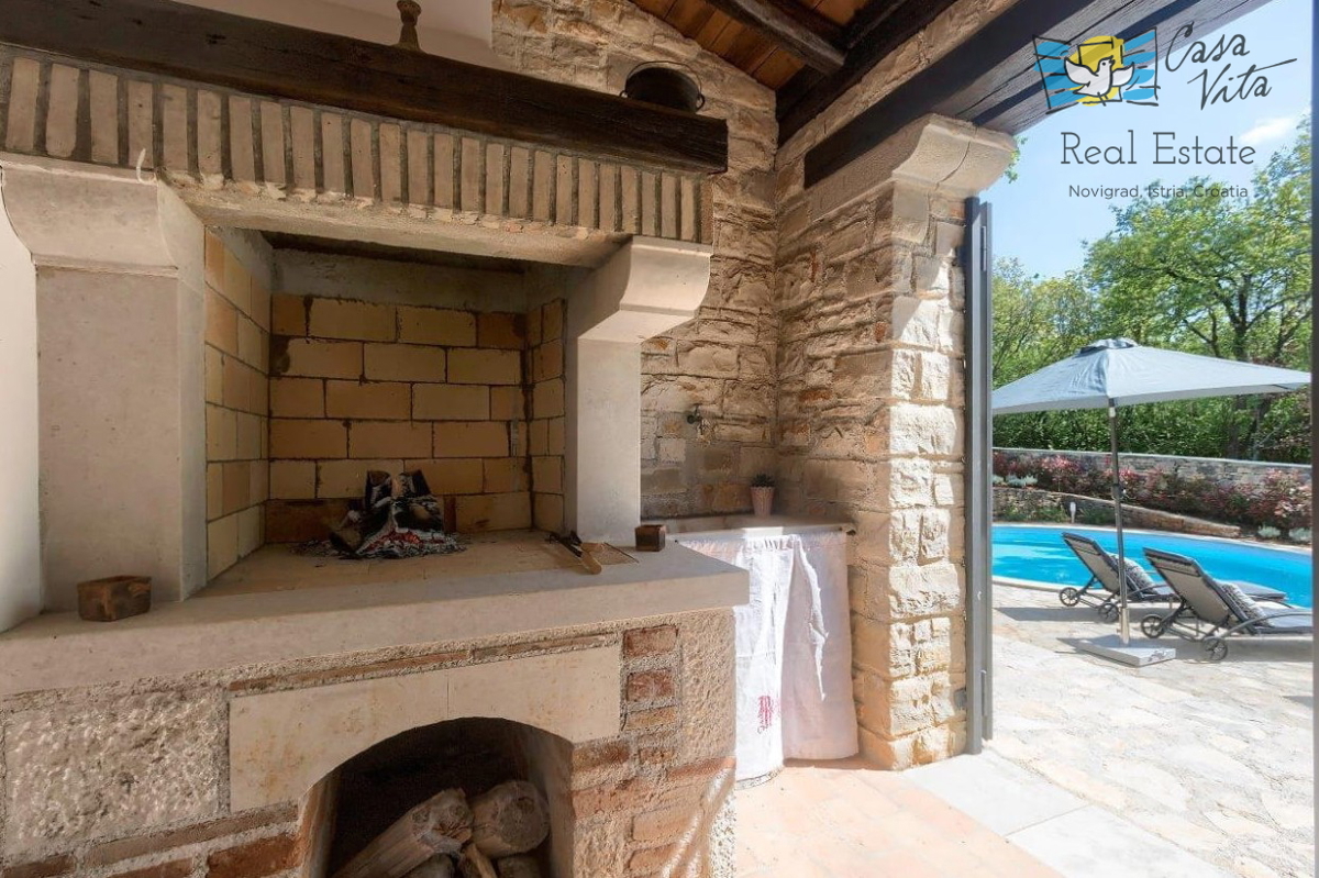 ISTRA, POREČ - Čudovita kamnita vila v Tinjanu!