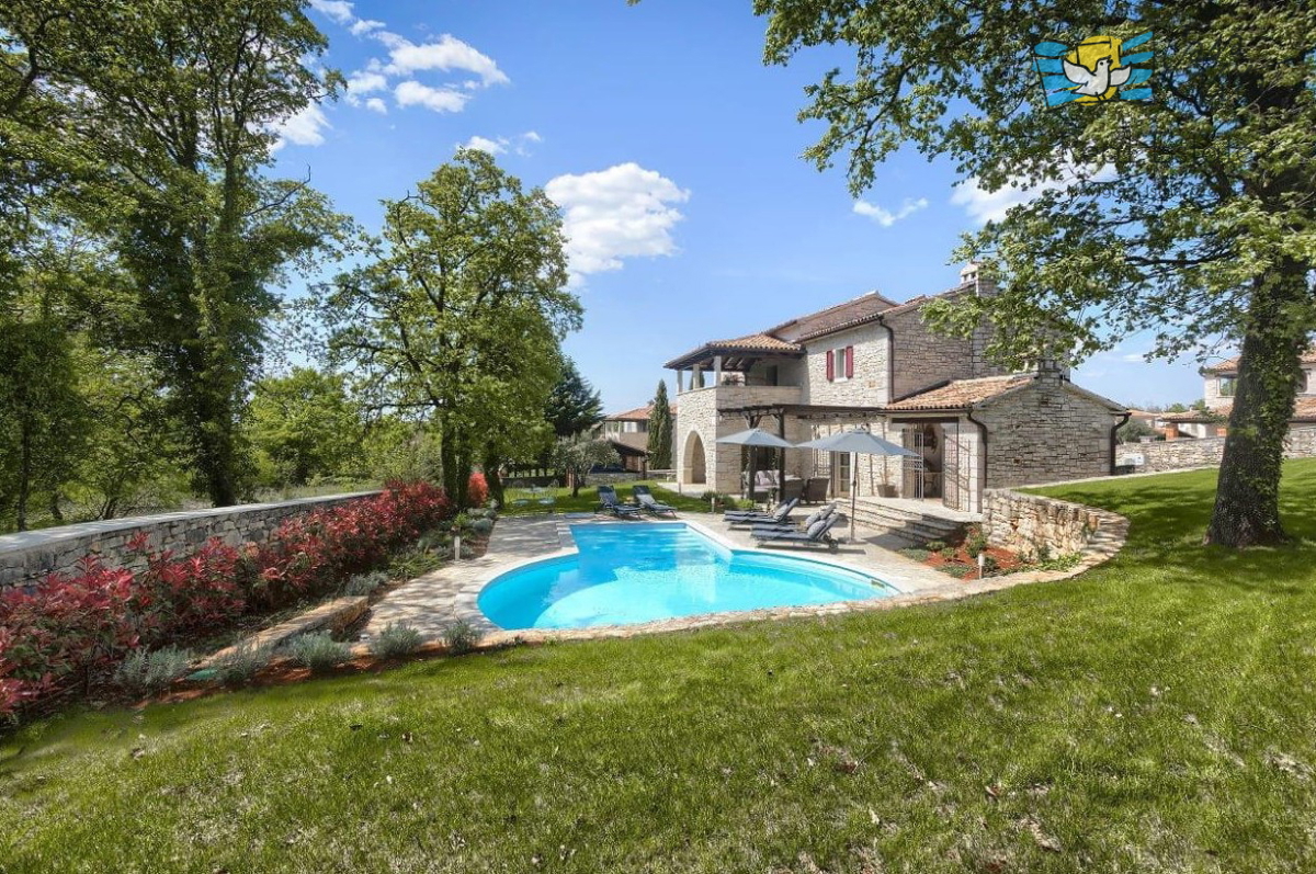 ISTRA, POREČ - Čudovita kamnita vila v Tinjanu!