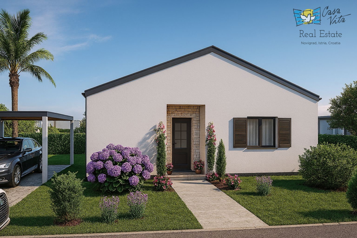 Istra, Tinjan - Gradbeno zemljišče za izgradnjo dvojne hiše