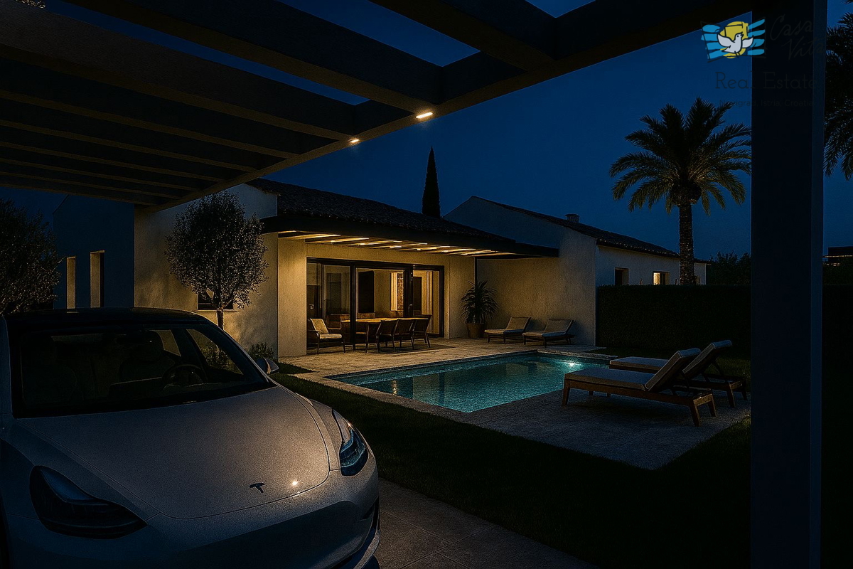 Istra, Tinjan - Gradbeno zemljišče za izgradnjo dvojne hiše