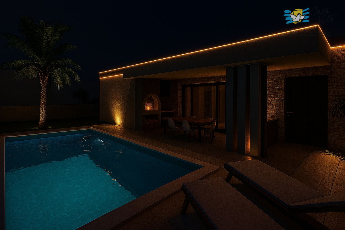 Istra, Tinjan - Gradbeno zemljišče za izgradnjo dvojne hiše