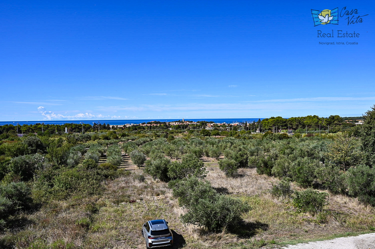 Čudovita hiša s panoramskim pogledom na morje in mesto Novigrad - 500m od morja!