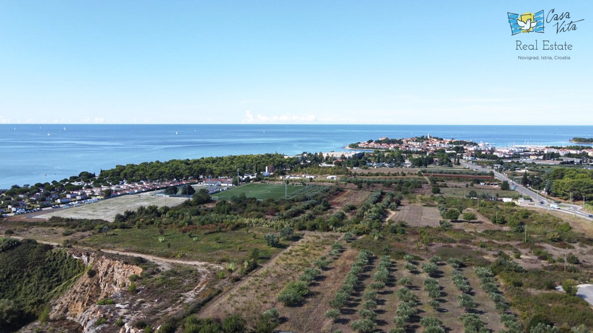 Čudovita hiša s panoramskim pogledom na morje in mesto Novigrad - 500m od morja!