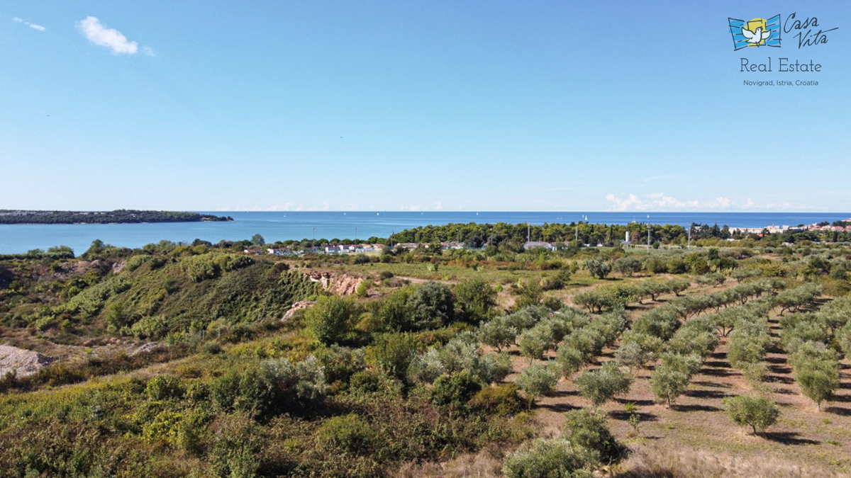 Čudovita hiša s panoramskim pogledom na morje in mesto Novigrad - 500m od morja!
