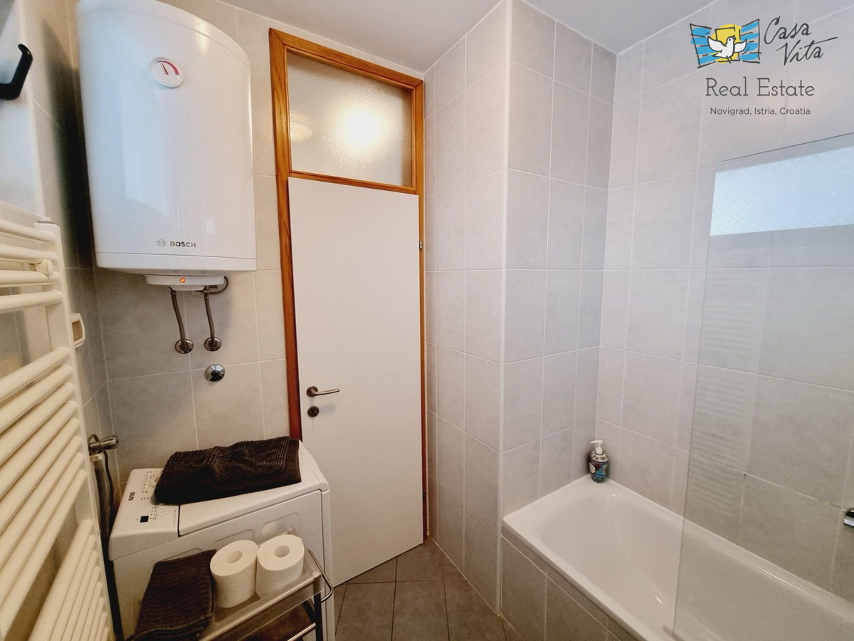 ISTRA; NOVIGRAD - Stanovanje v Novigradu, 50 m od morja!