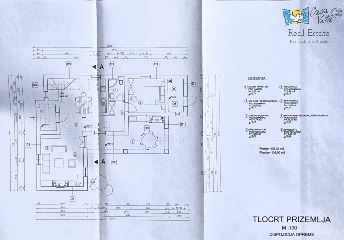 Istra, Poreč - Samostojna hiša 12 km od morja in centra mesta Poreč!