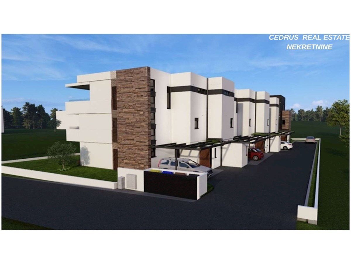 Umag, Zambrattia. 6 novih luksuznih apartmajev, ki so zelo blizu morja, približno 200 m2, razporejenih na 3 nadstropja. Z 3 ali 4 spalnicami, vhodom, kuhinjo, 2 terasama in 3 ali 4 kopalnicami.