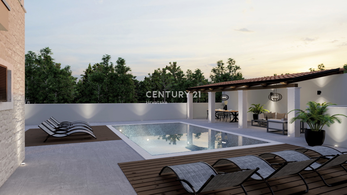 POREČ, PRODAJA SE DVOJNA HIŠA, NOVOGRADNJA S BAZENOM