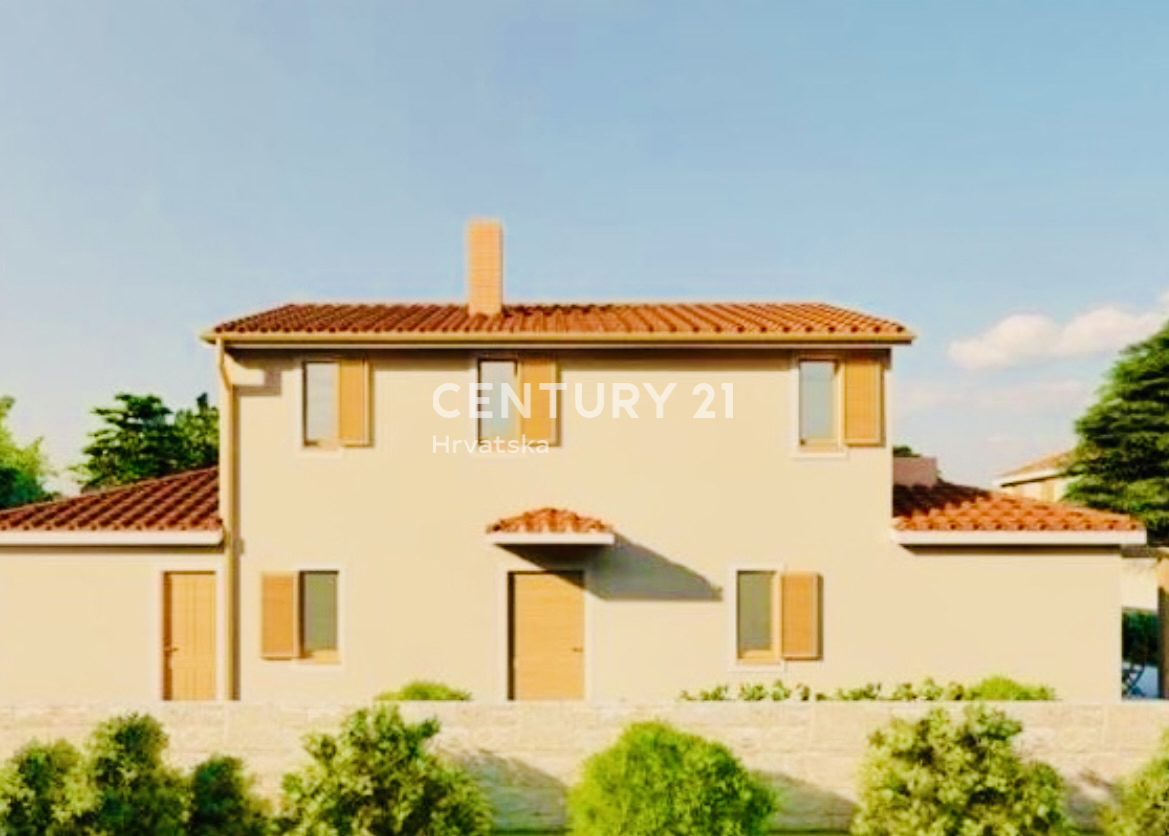 TINJAN, OKOLICA, SAMOSTOJNA NOVA HIŠA V GRADNJI