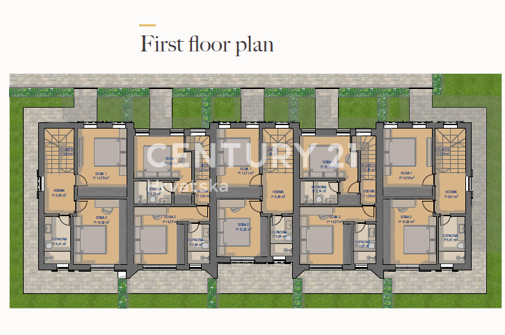 POREČ, PRODAJA SE MODERNA, NOVA V VRSTNI HIŠI