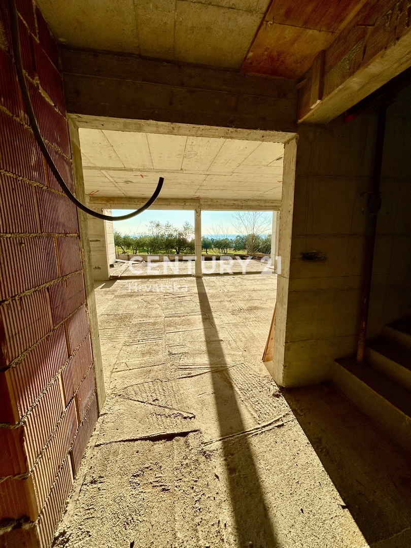 Umag, dvojna hiša le 150 metrov od plaže s panoramskim in odprtim pogledom na morje