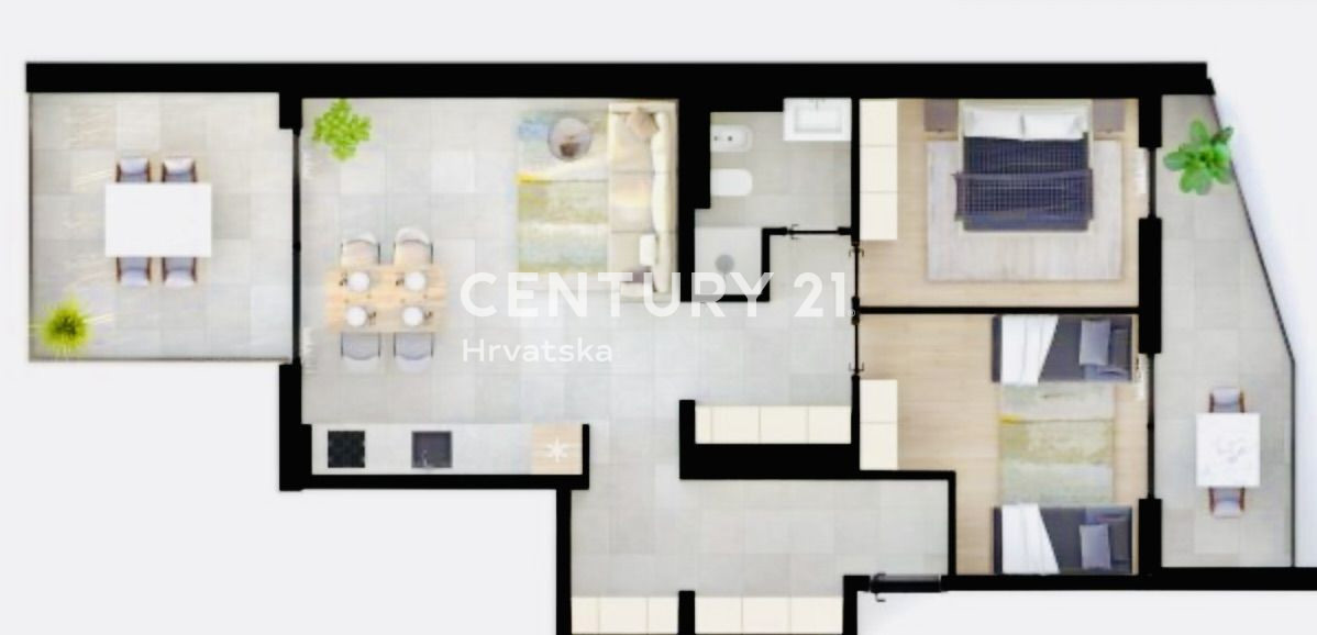 Prodaja, stanovanje, 3-sobno, Istarska županija, Umag