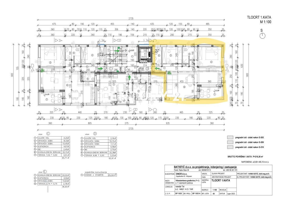 Prodaja, stanovanje, 3-prostorsko, Istarska županija, Tar