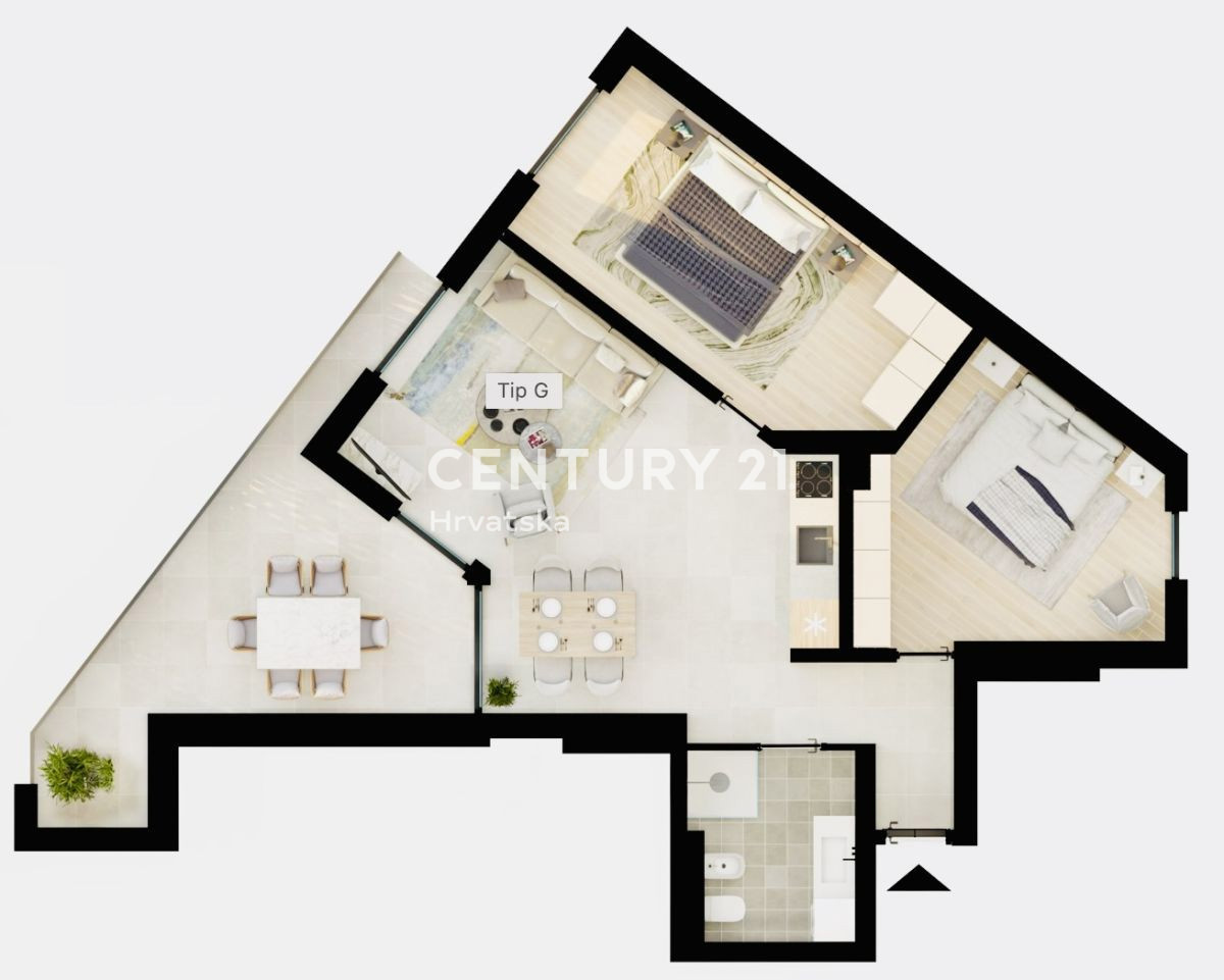 Prodaja, stanovanje, 3-sobno, Istarska županija, Umag