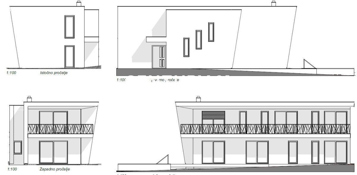 POREČ, 8 KM, MODERNA VILICA V GRADNJI