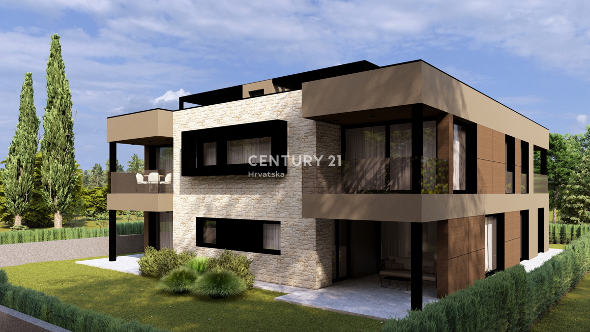 POREČ, DVOSOBNO STANOVANJE V NOVOGRADNJI