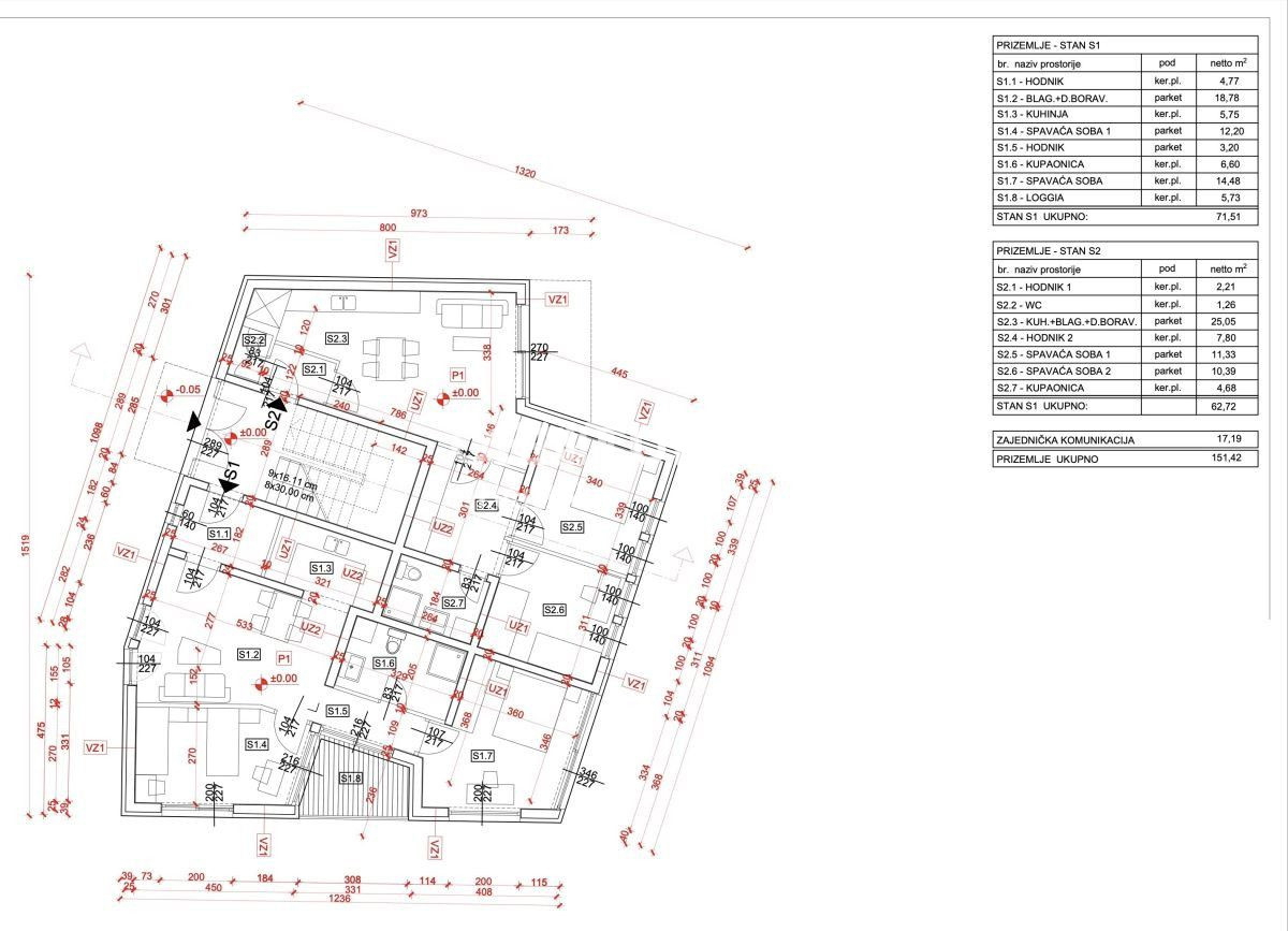 Prodaja, stanovanje, 3-prostorsko, Istarska županija, Umag