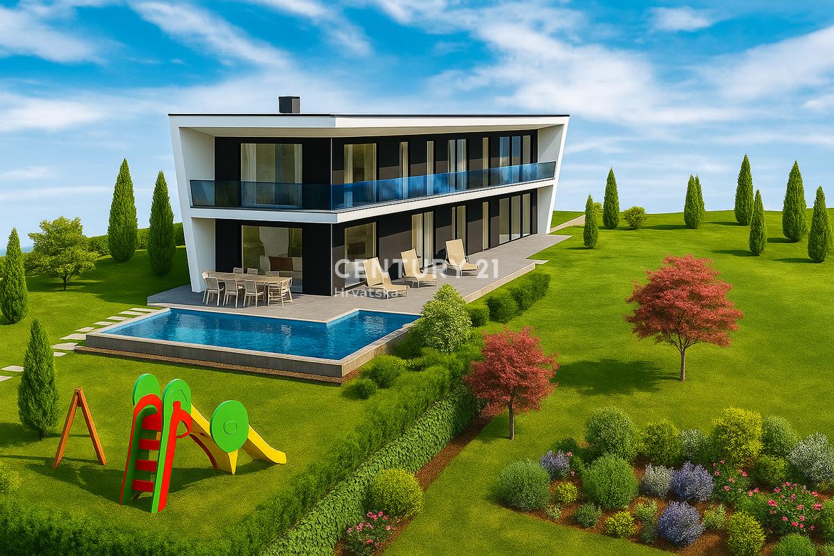 POREČ, 8 KM, MODERNA NOVOGRADNJA OBKROŽENA S PRIRODO