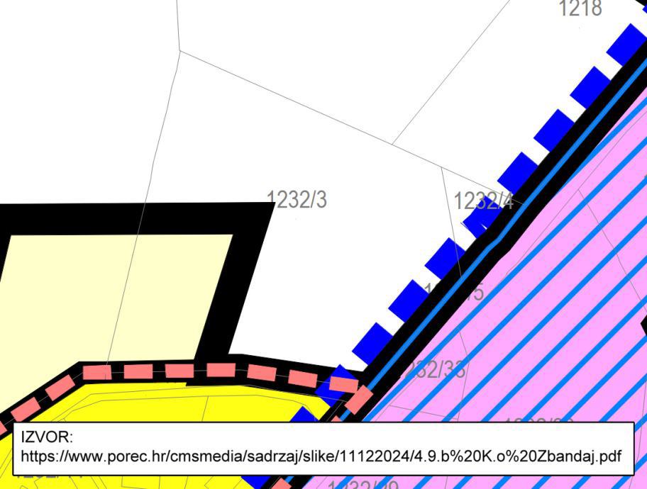 POREČ, PRODAJA SE GRADBENO ZEMLJIŠČE V KOMBINACIJI Z VELIKIM KMETIJSKIM ZEMLJIŠČEM