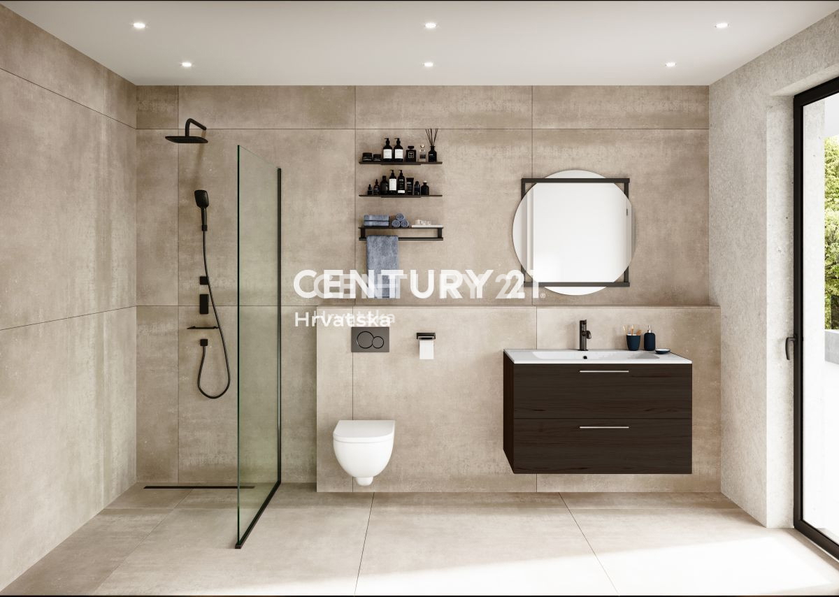 PRODAJA, NOVA VILA S BAZENOM IN ČUDOVITIM POGLEDOM NA MORJE