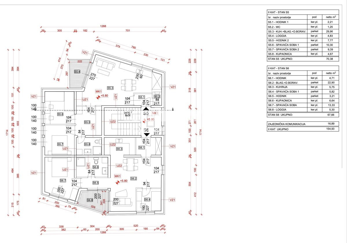 Prodaja, stanovanje, 3-prostorsko, Istarska županija, Umag