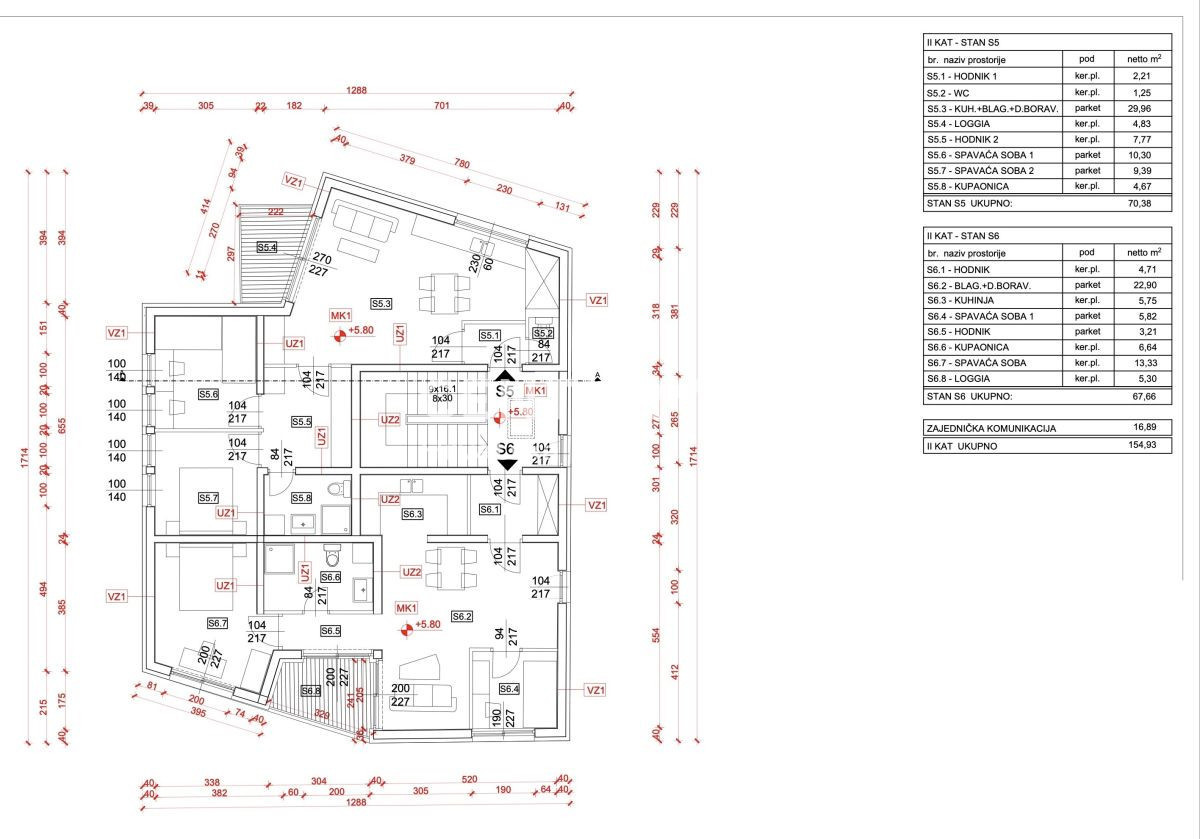 Prodaja, stanovanje, 3-prostorsko, Istarska županija, Umag