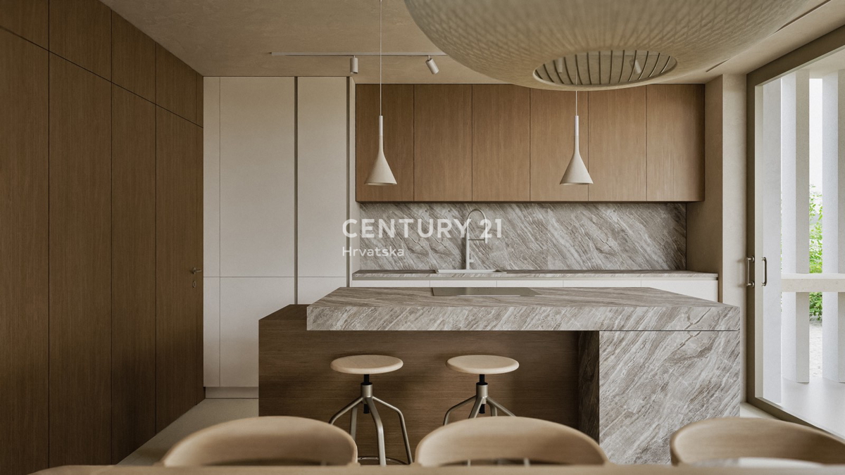 LABIN, NOVOZGRADNENA VILA S BAZENOM IN 4 SPALNE SOBE