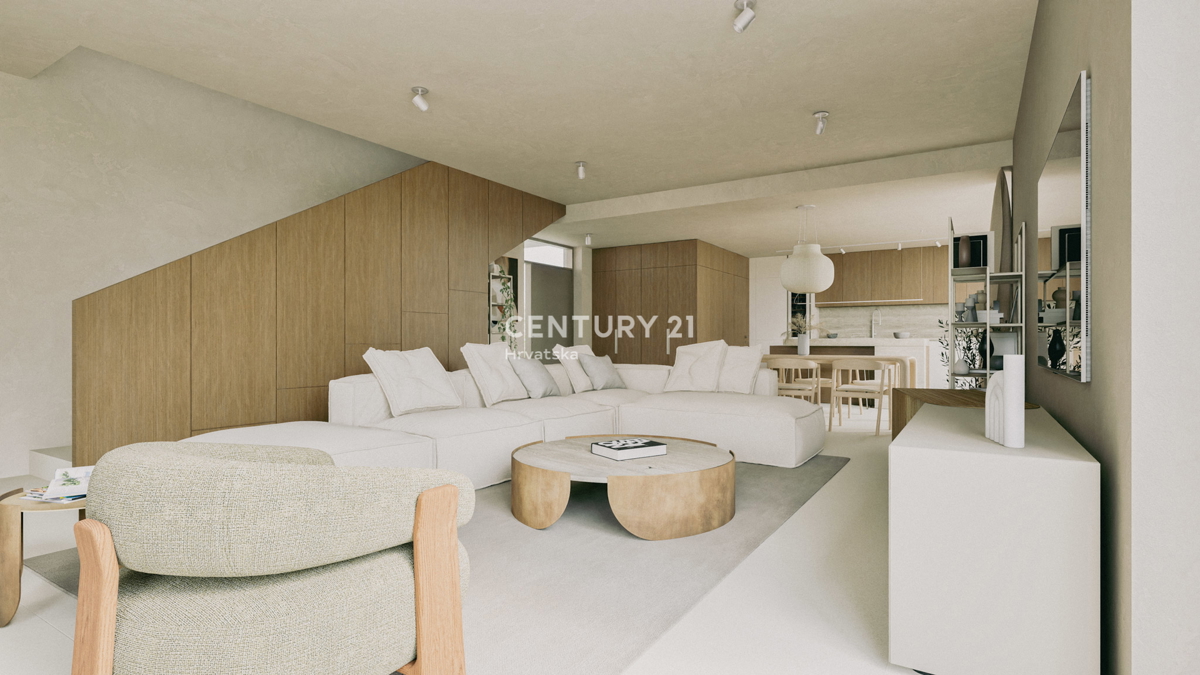 LABIN, NOVOZGRADNENA VILA S BAZENOM IN 4 SPALNE SOBE