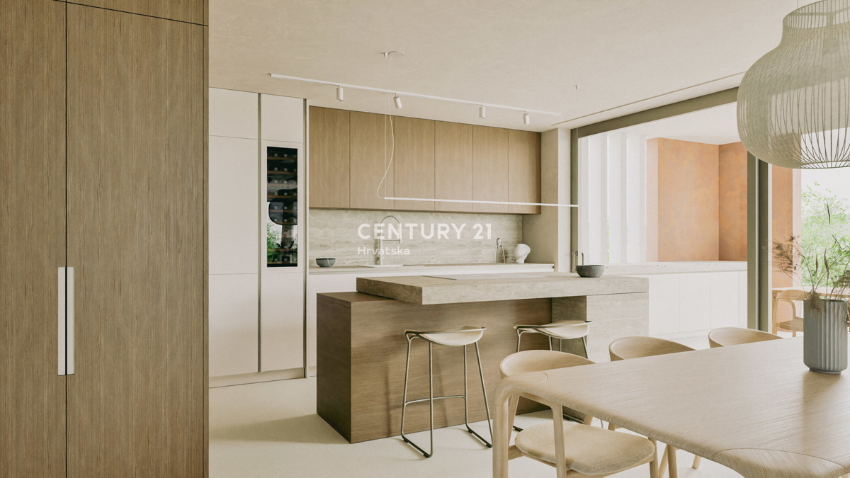 LABIN, NOVOZGRADNENA VILA S BAZENOM IN 4 SPALNE SOBE