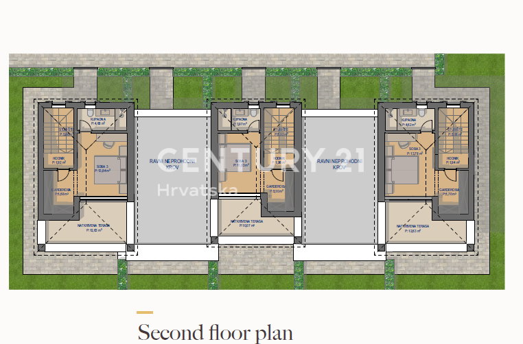 POREČ, PRODAJA SE MODERNA, NOVA VRSTNA HIŠA