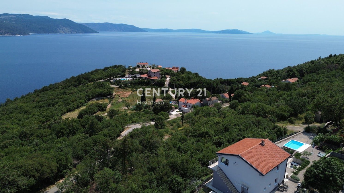LABIN, HIŠA S PANORAMSKIM RAZGLEDOM NA MORJE