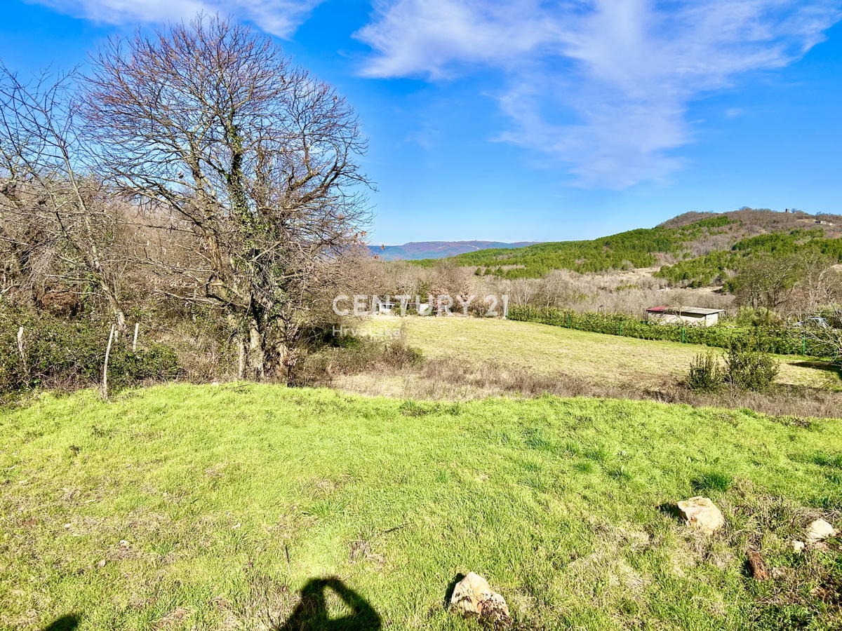 MOTOVUN, OKOLICA, ODLIČNO GRADBENO ZEMLJIŠČE S POGLEDOM NA NARAVO