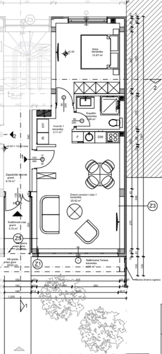 UMAG, OKOLICA, NOV STAN SAMO 150 METROV OD PLAŽE IN MORJA