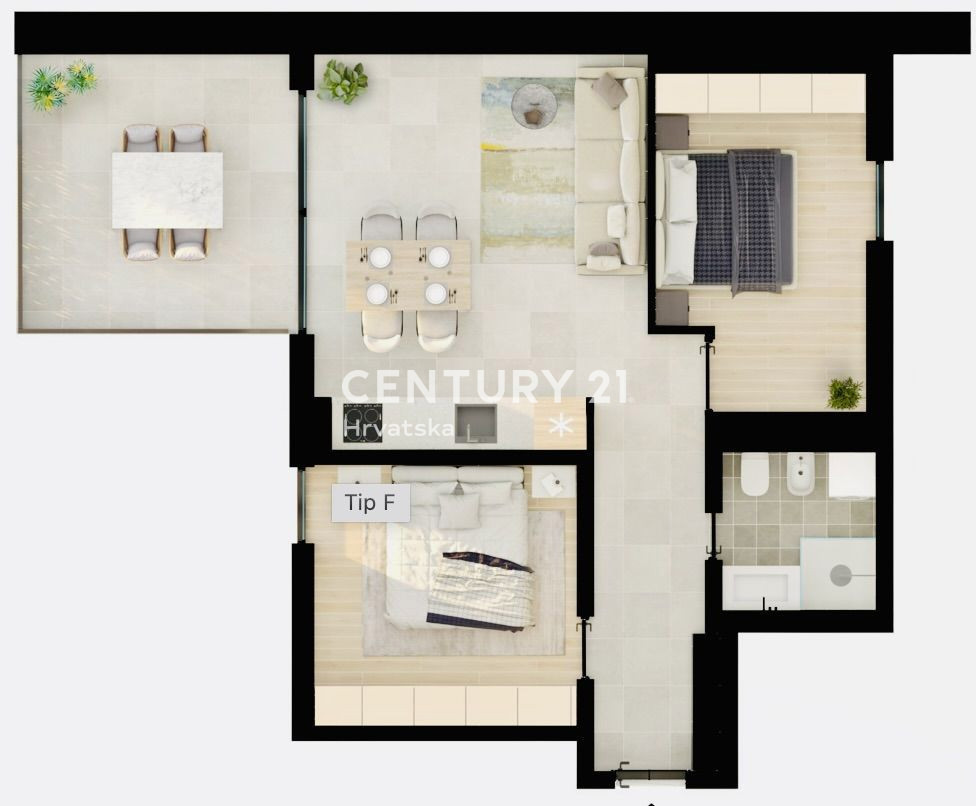 Prodaja, stanovanje, 3-prostorsko, Istarska županija, Umag