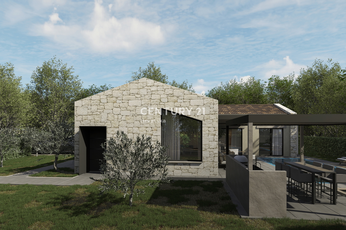 POREČ, PRODAJA SE ČUDOVITA, MODERNA HIŠA S BAZENOM