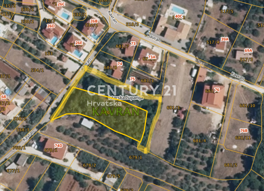 Prodaja, zemljišče, gradbeno, Istarska županija, KRNICA