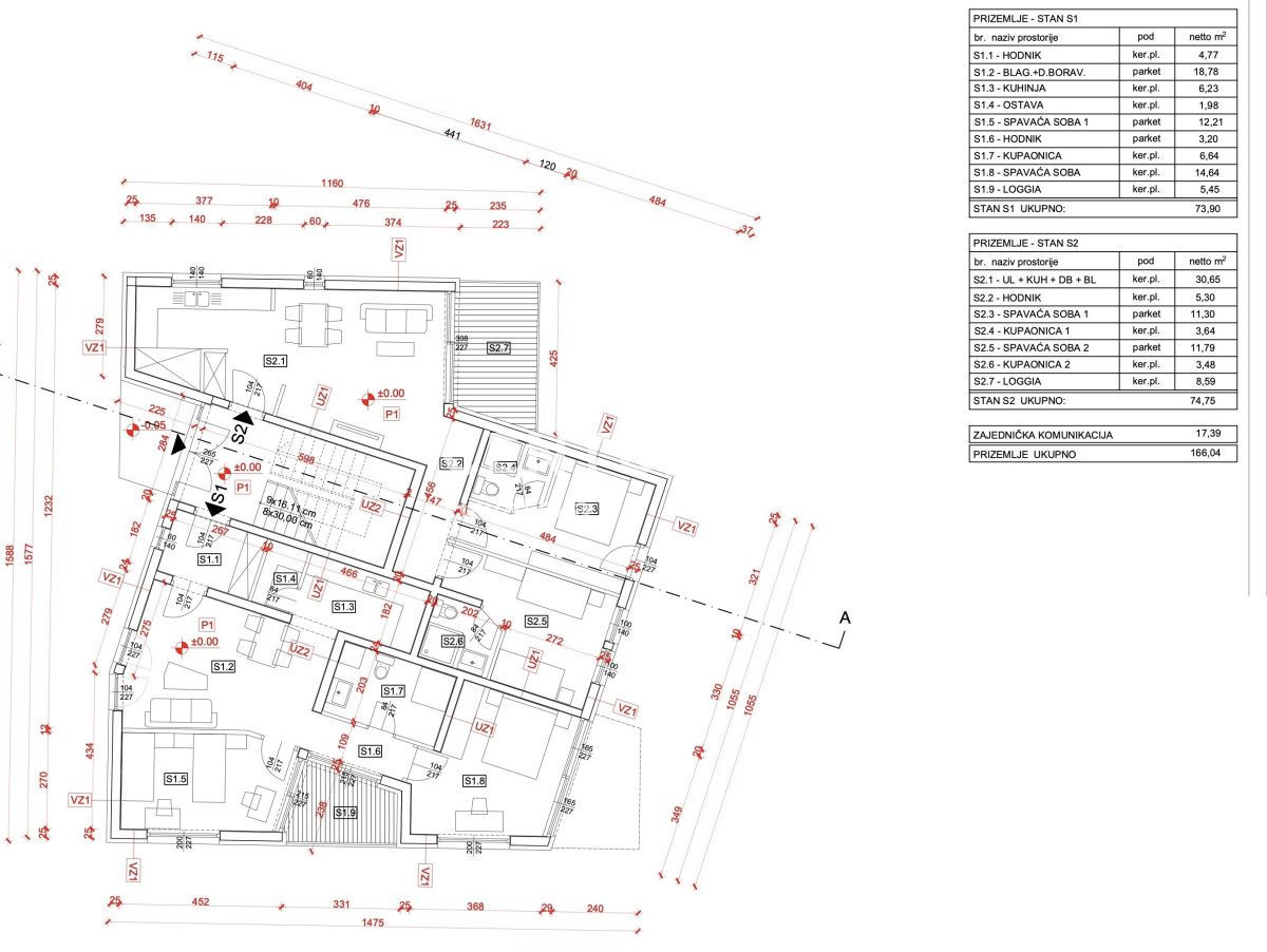 Prodaja, stanovanje, 3-sobno, Istarska županija, Umag