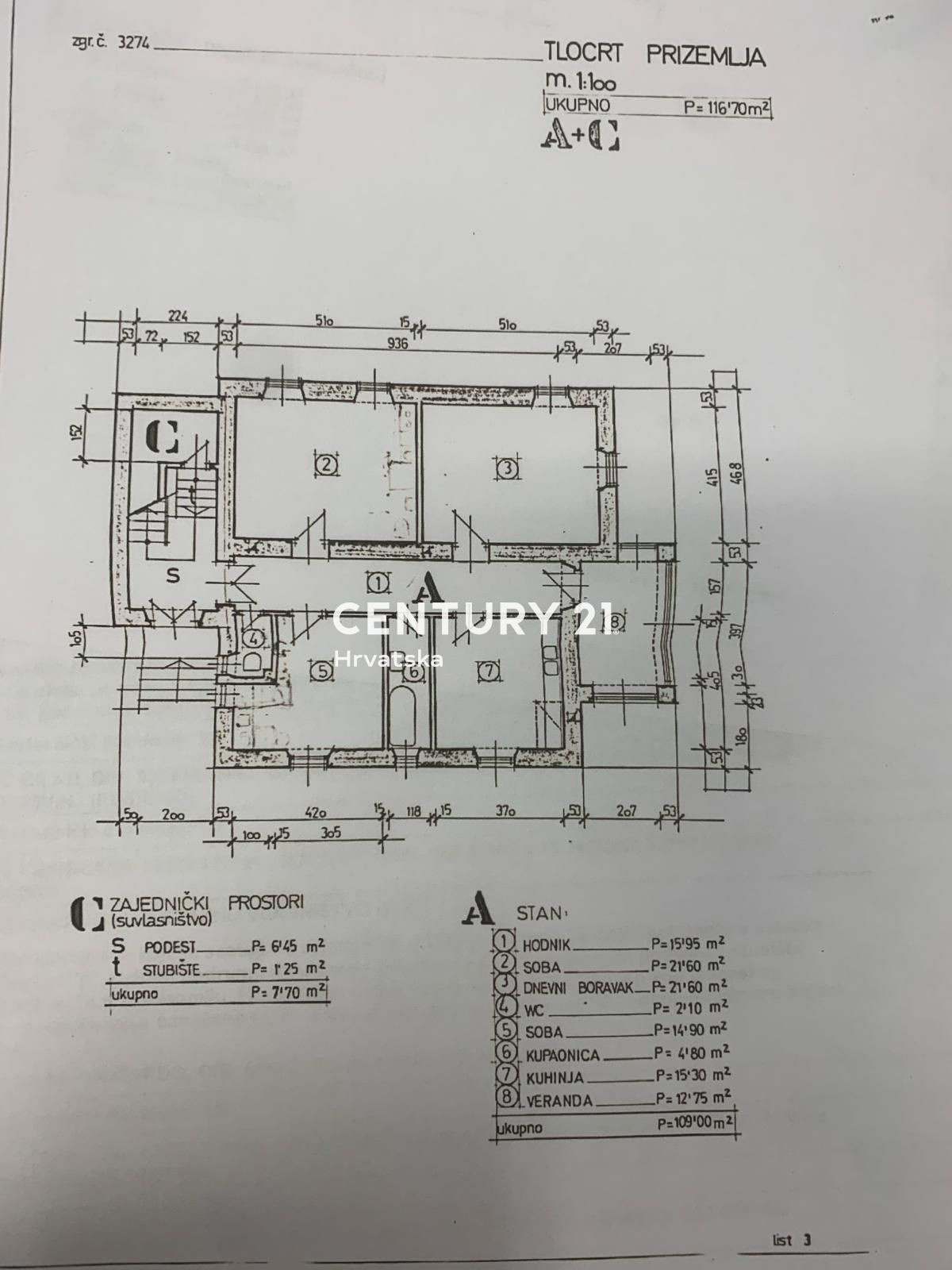 Prodaja, stanovanje, 3,5-sobno (3S+DB), Istarska županija, Rovinj