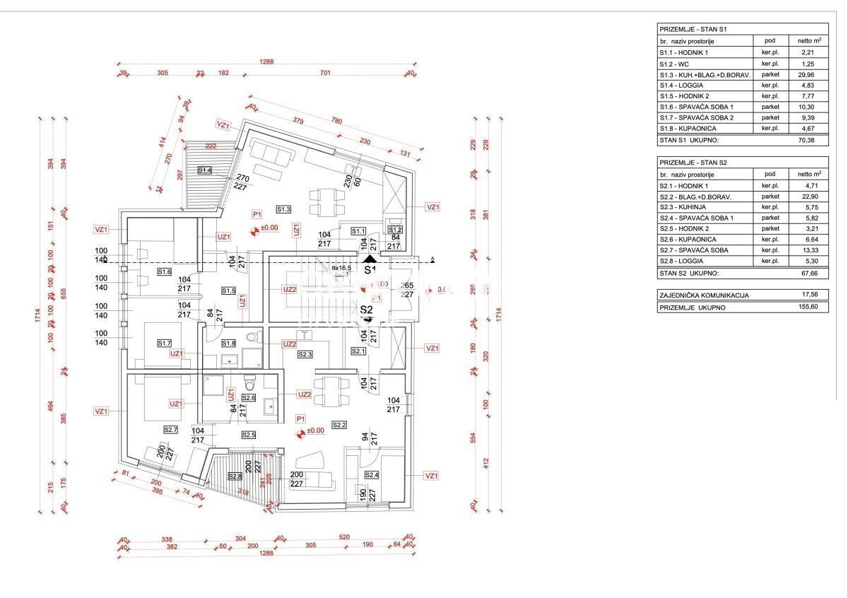 Prodaja, stanovanje, 3-prostorsko, Istarska županija, Umag