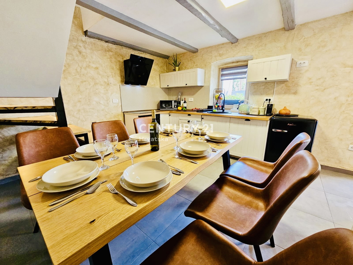 POREČ, VIŠNJAN, RENOVIRANA KAMENA HIŠA IN DVA STUDIO APARTMAJA