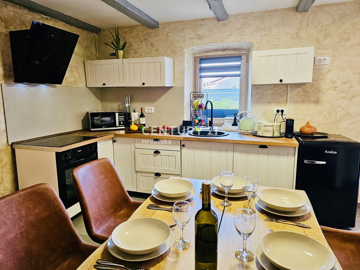 POREČ, VIŠNJAN, RENOVIRANA KAMENA HIŠA IN DVA STUDIO APARTMAJA