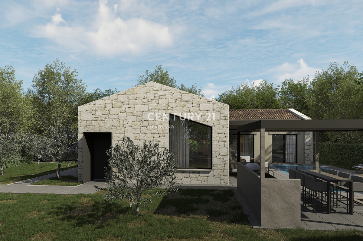 POREČ, PRODAJA SE GRADBENI ZEMLJIŠČE ZA ČUDOVITO HIŠO, GRADBENO DOVOLJENJE