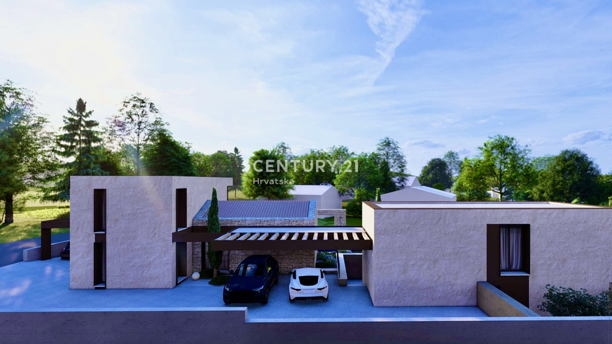 NOVIGRAD, OKOLICA, NOVOGRADNJA SAMO 1,5 KM OD PLAŽE NA VRHUNSKI LOKACIJI