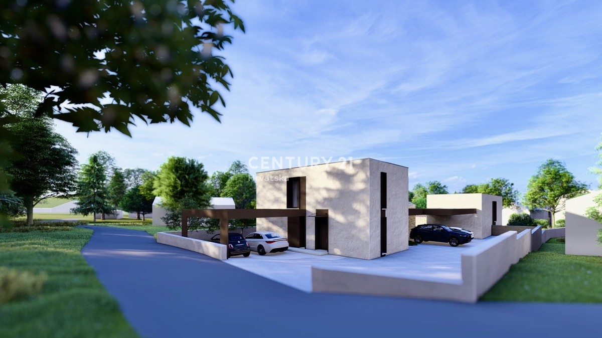 NOVIGRAD, OKOLICA, NOVOGRADNJA SAMO 1,5 KM OD PLAŽE NA VRHUNSKI LOKACIJI