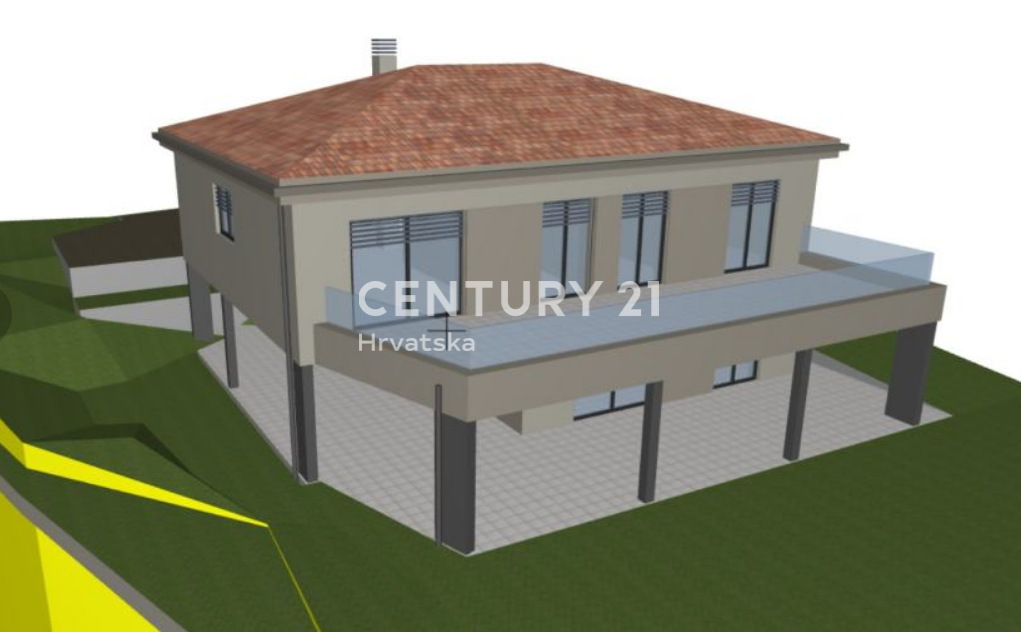 POREČ, PRODAJA SE GRADBENI ZEMLJIŠČE Z GRADBENO DOVOLJENJO
