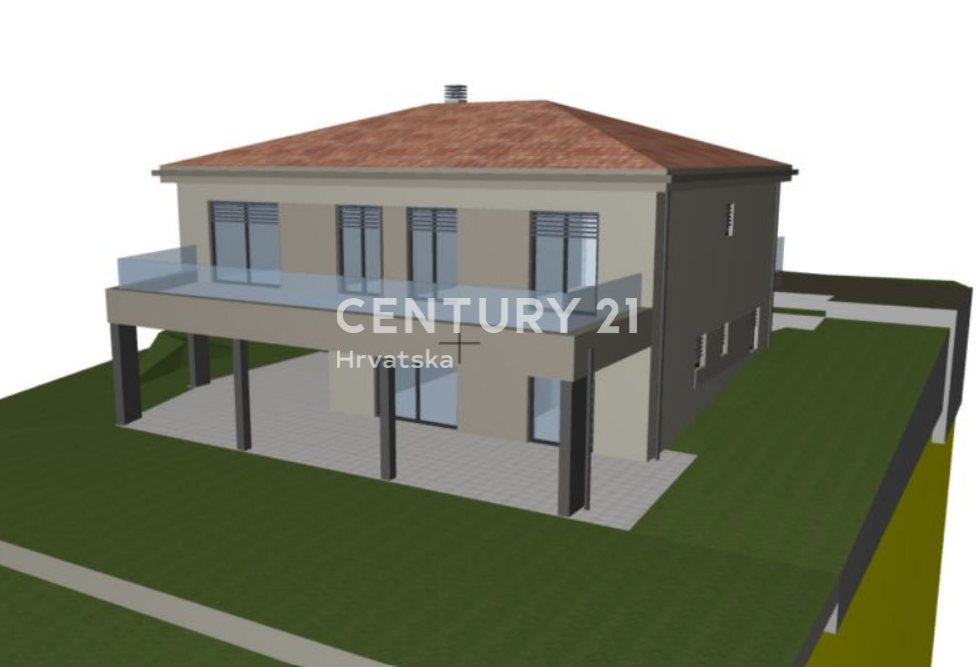 POREČ, PRODAJA SE GRADBENI ZEMLJIŠČE Z GRADBENO DOVOLJENJO