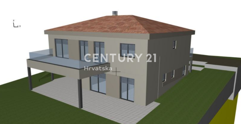 POREČ, PRODAJA SE GRADBENI ZEMLJIŠČE Z GRADBENO DOVOLJENJO